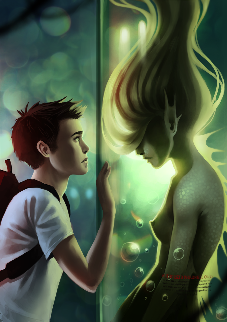 Test tube mermaid by Detkef