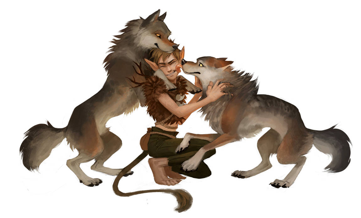 Peter and his wolves by Detkef