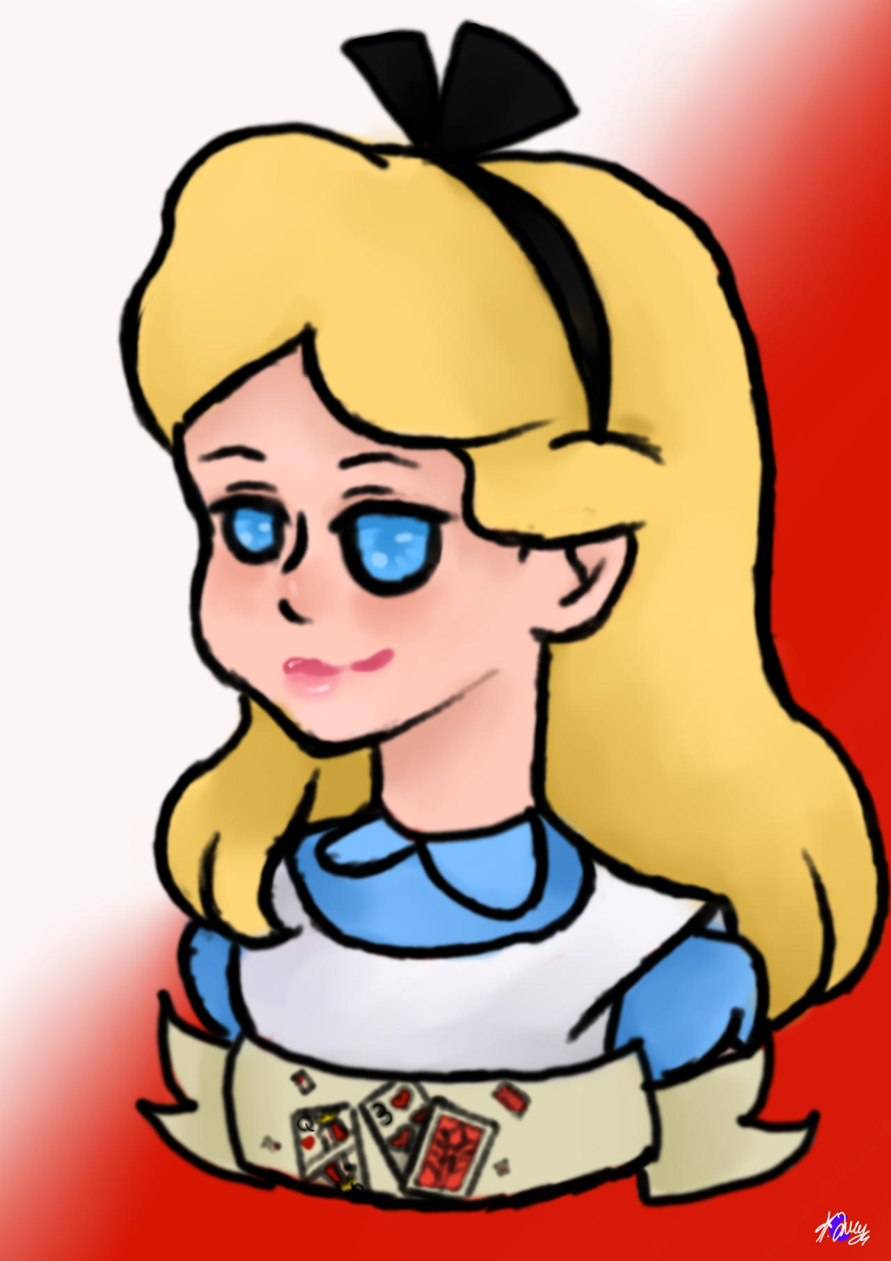 Alice Coin Deviantart Alice by WorstarteverUwU on DeviantArt