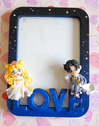 Handmade Sailor Moon picture frame