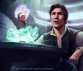Star Wars: TCG - Han Solo by AnthonyFoti