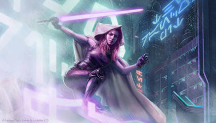Star Wars: TCG - Mara Jade by AnthonyFoti