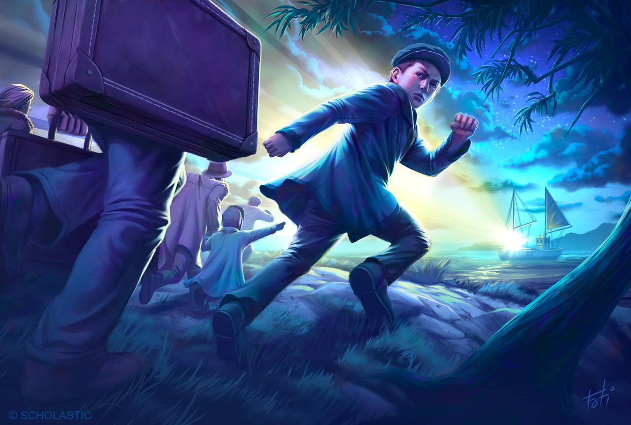 Scholastic Scope Magazine: Escape From Darkness by AnthonyFoti on ...