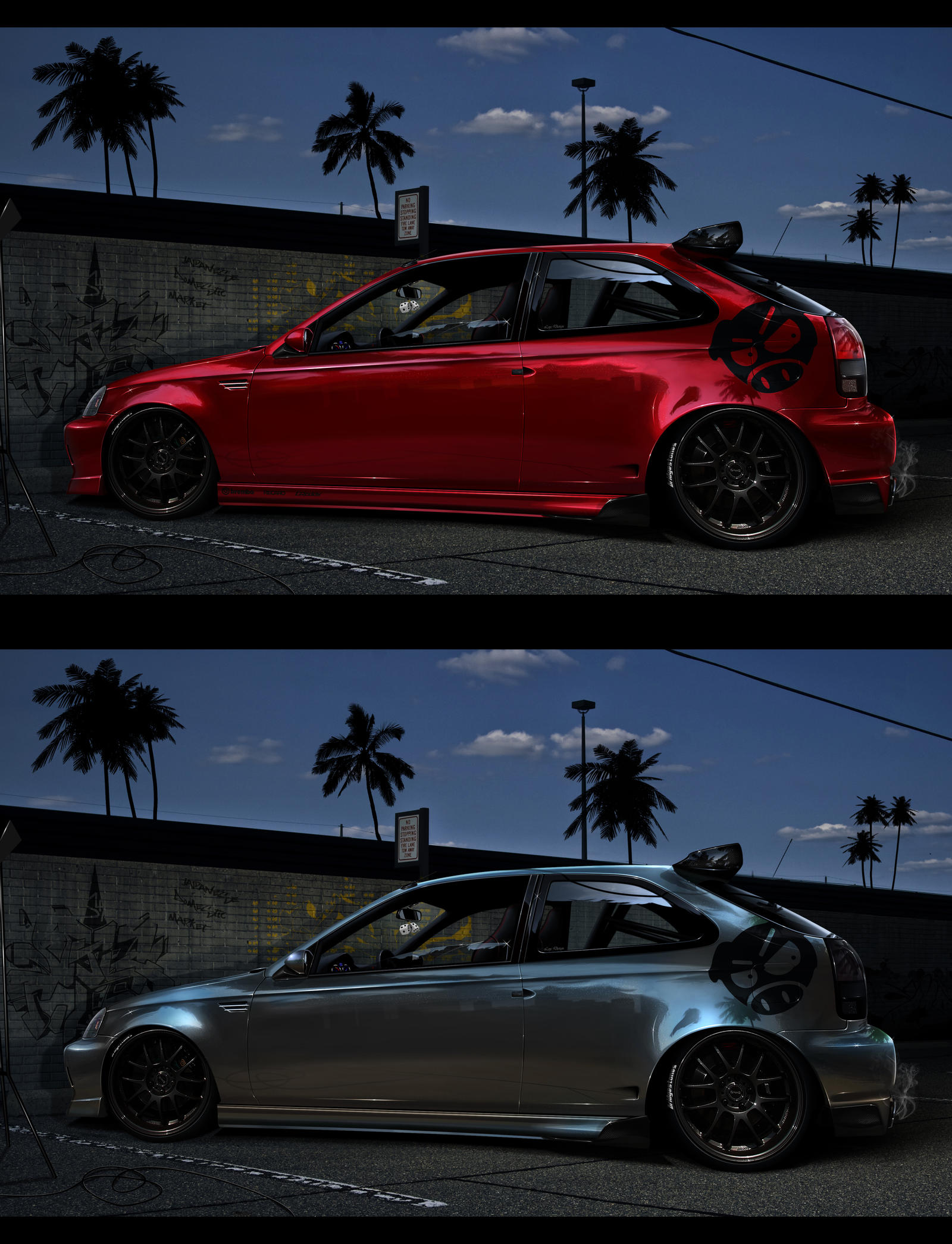 Honda CIvic JDM-Two versions