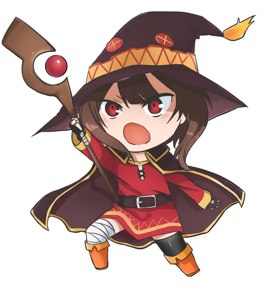 Megumin Chibi R Megumin Chibi by suratoIllustrator on DeviantArt
