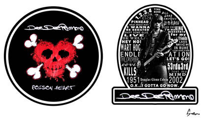 Dee Dee Ramone Stickers