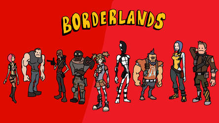 Borderlands 1 and 2 MSpaint