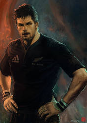 Richie McCaw portrait