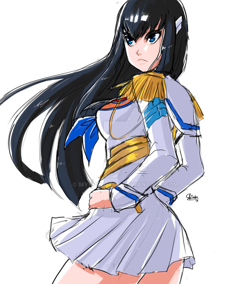 +Satsuki - Sketch+ by MYKProject on DeviantArt