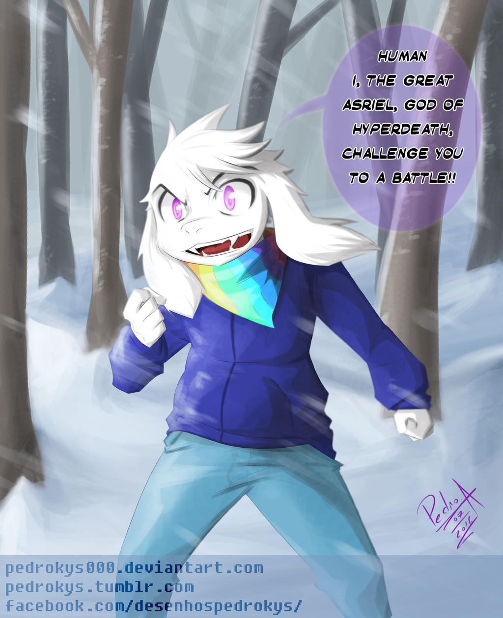 Storyshift Asriel, the God of Hyperdeath