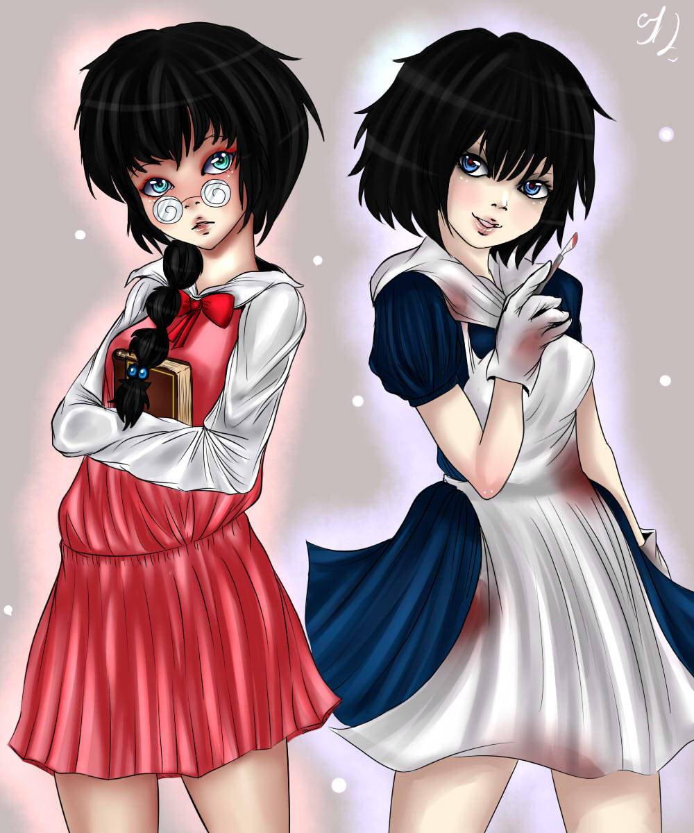 The librarian and The doctor(Misao and Mad Father)