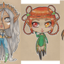 [Eldarya] Chibis set 1