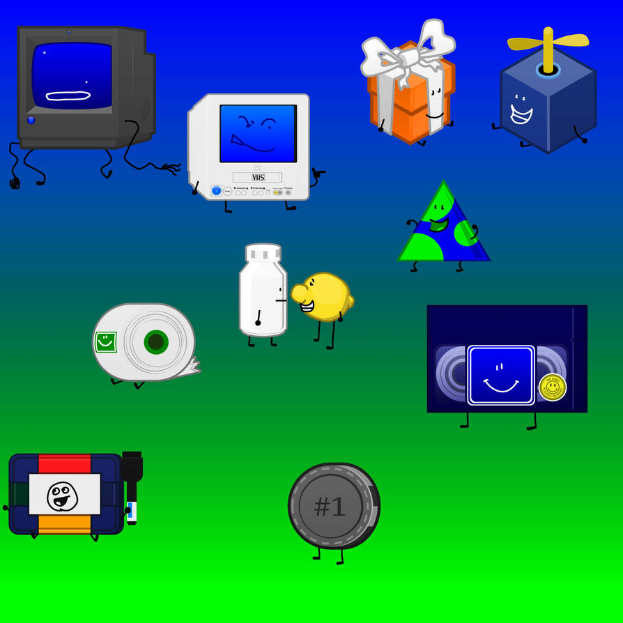 Cheese Object Show :) Assets Done Part 1 Comp by xrryeet on DeviantArt