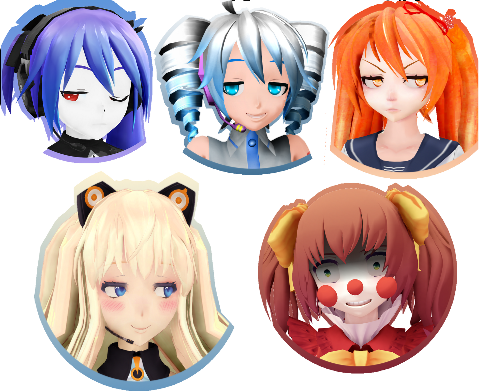 Tumblr Emoji Challenge but MMD and shittier