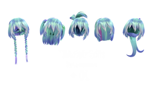 TDA Hair Edits + DL