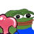 Peepo Frog Love