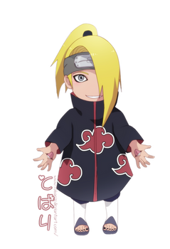 c h i b i Deidara :3