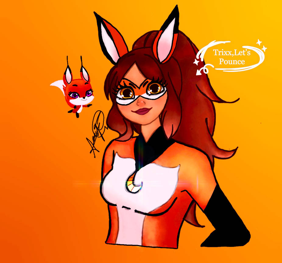 Rena Rouge (Miraculous Lady Bug) by AuraCFH on DeviantArt