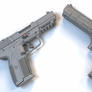 Desert Eagle and FN Five-Seven