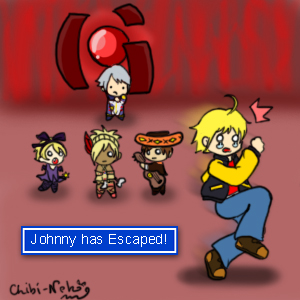 Johnny has escaped