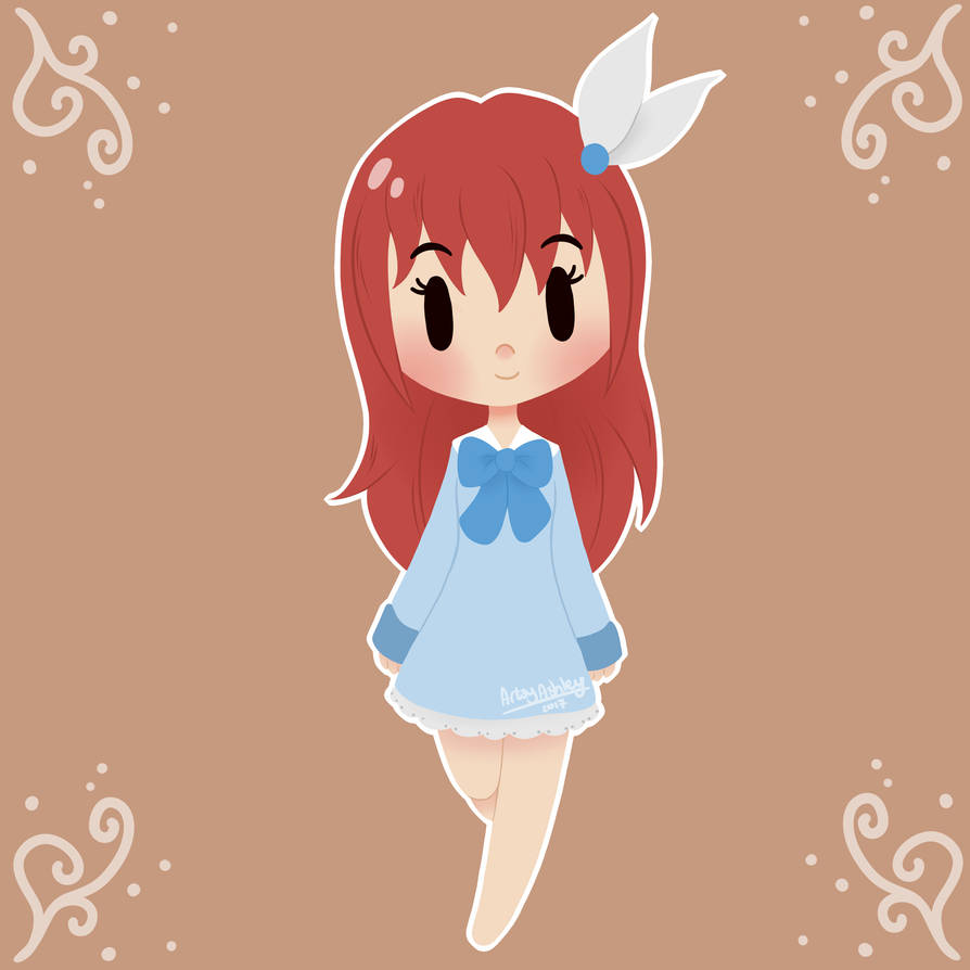 Cutesy girl by ArtsyAshley13 on DeviantArt