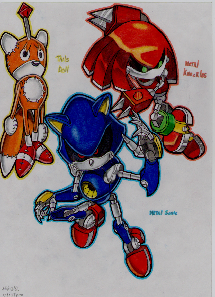 Metal Tails #3 (Sonic vs metal Sonic