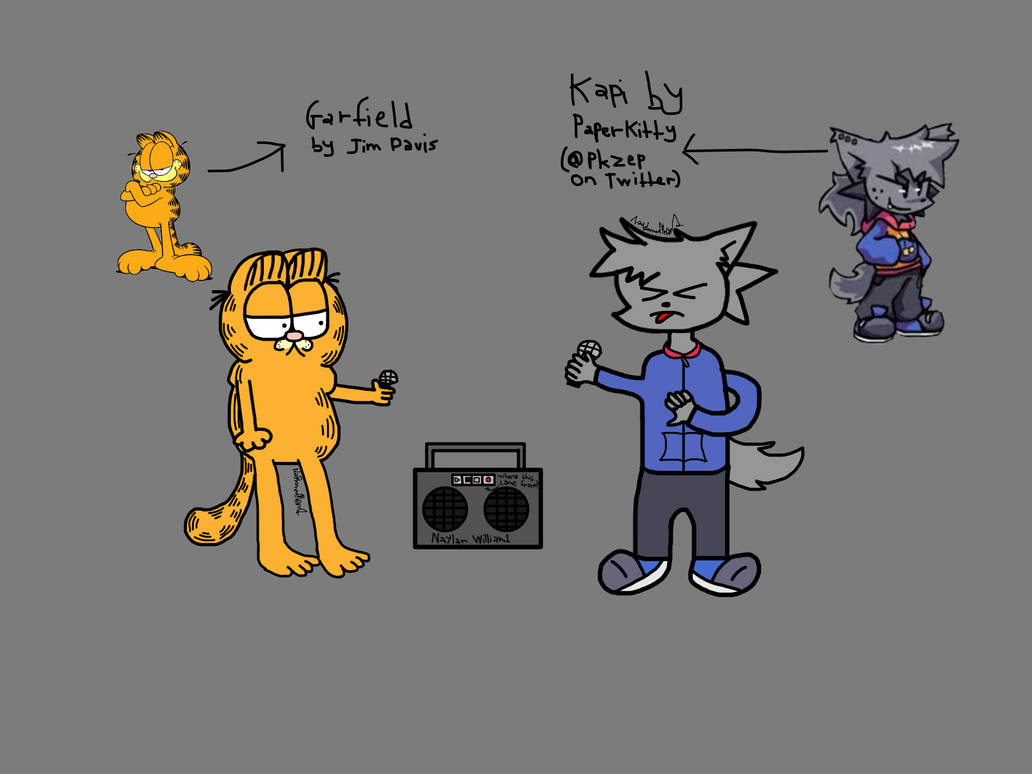 Garfield vs Kapi by NaylanWilliam1 on DeviantArt