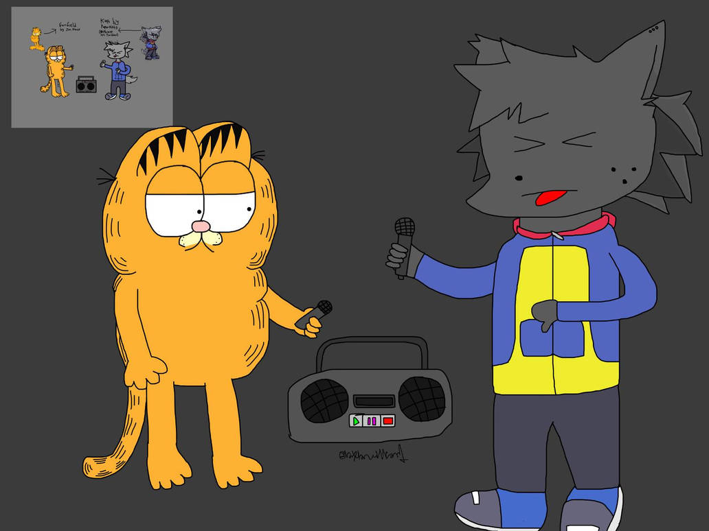 Fanart remake - Garfield and Kapi by NaylanWilliam1 on DeviantArt
