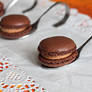 French chocolate macarons