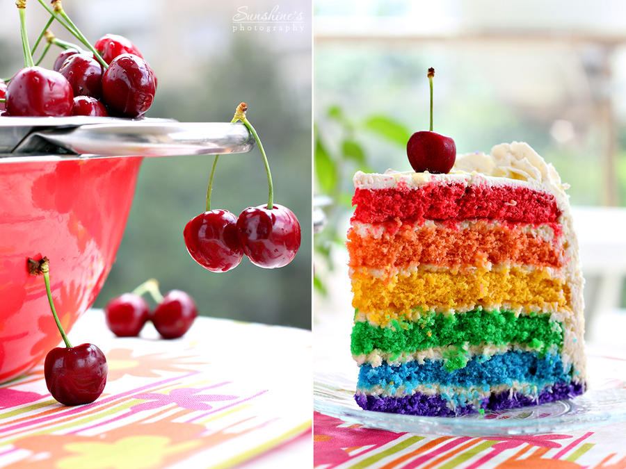 Rainbow cake