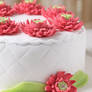 Gerbera cake detail