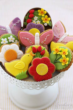 Spring cookies