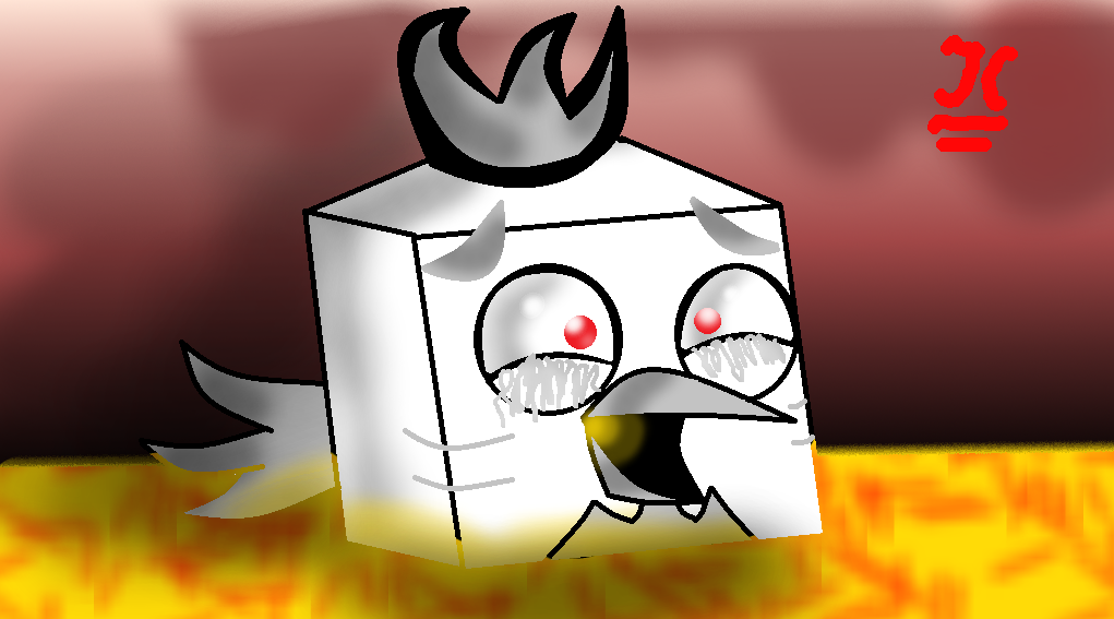 RQ Ghast bird wants to burn you