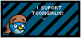 Toongirl18 stamp