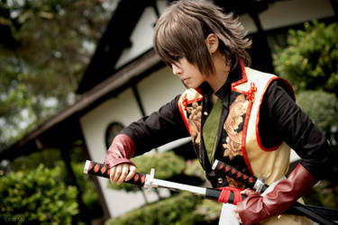 Okita Souji. Hakuoki