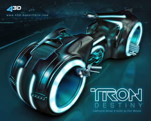 Tron Destiny light cycle