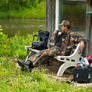 Portable Winch - At the camp