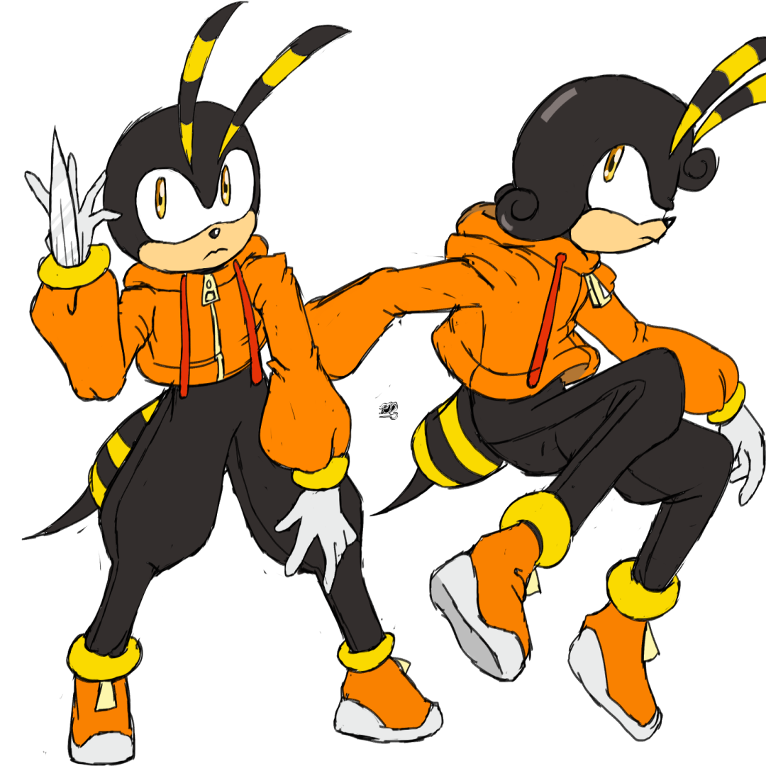 Charmy Redesign 2 by Aquoturf on DeviantArt
