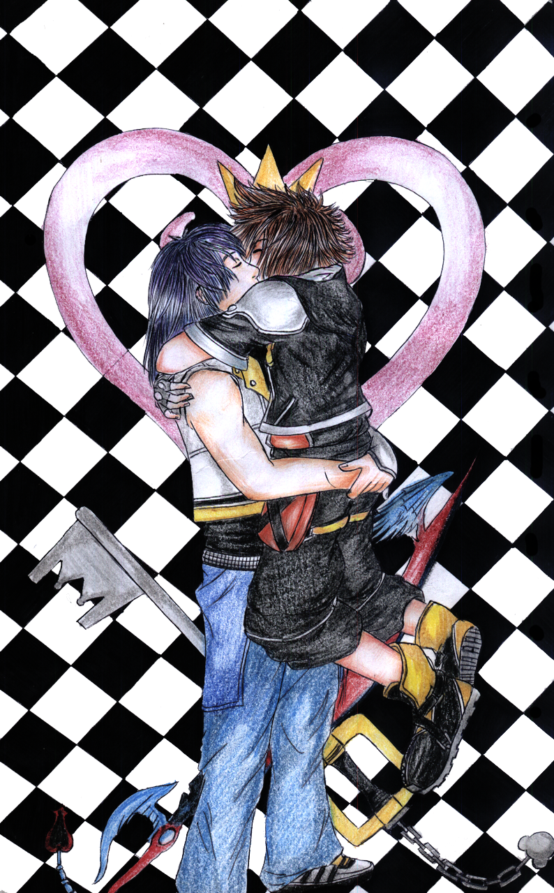 KH2: Riku x Sora