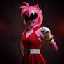 Amy Rose as a tokusatsu