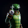 Vector the Crocodile as a tokusatsu