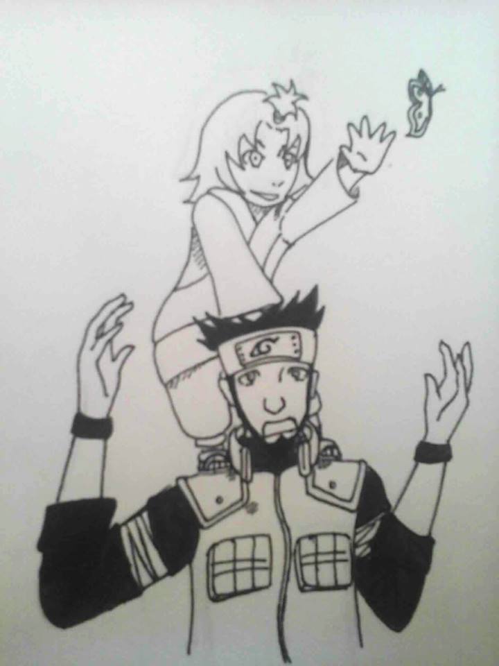 Naruto Fanart Asuma And Mirai By Laraangel124 On Deviantart Naruto Fanart Asuma And Mirai By Laraangel124 On Deviantart