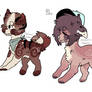 Collab with puppups! ADOPTS (closed)