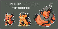 Flambear + Volbear + Dynabear