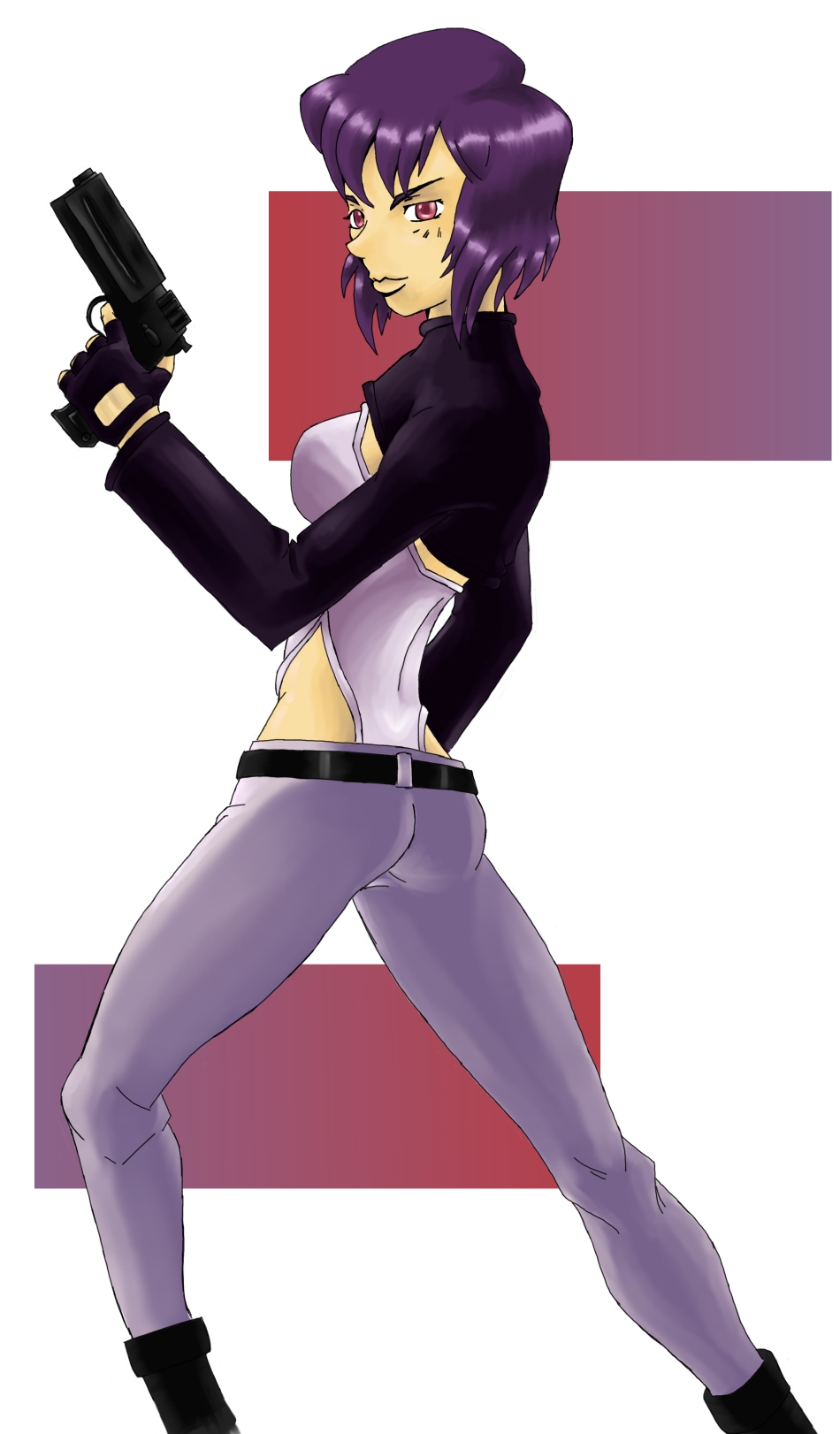 Xero's Motoko is Colored