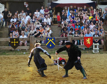 Knights Fighting Stock II