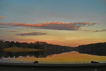 Sunset Lake: Wideview