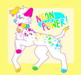 NEON POWER! // adopt - closed