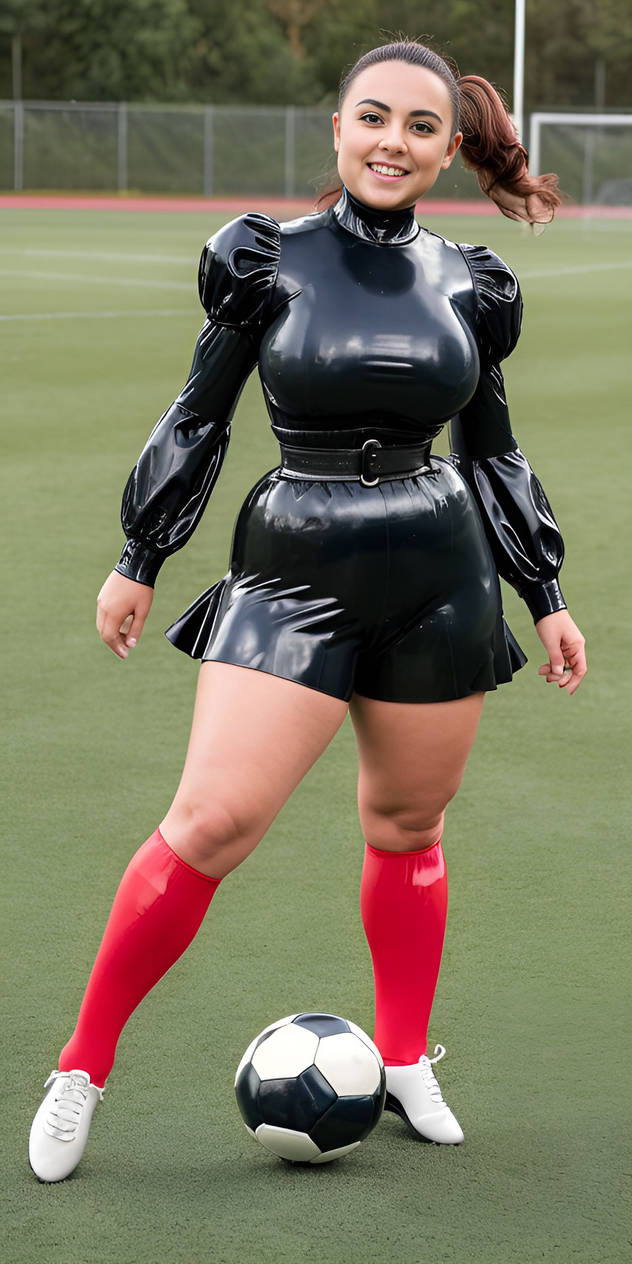 Thick woman wearing rubber patentleather microwais By Kathrin inaka On thick-woman-wearing-rubber-patentleather-microwais-by-kathrin-inaka-on