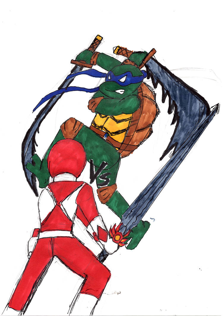 Death Battle S7 EP3 Red Ranger Vs Leonardo by Leandrox-15 on DeviantArt